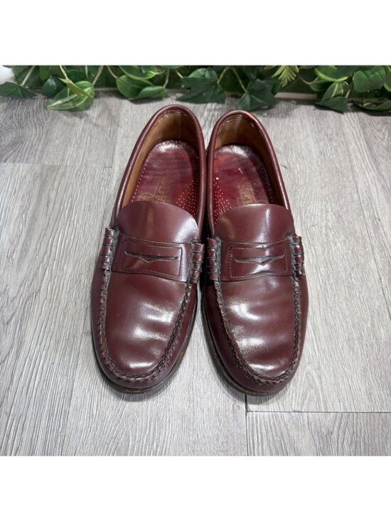 Vtg Sebago Classic Dan Penny Whiskey Loafers Size 9 B Leather Casual Preppy US main image 12